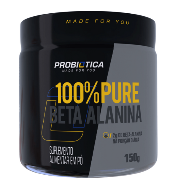 100% Pure Beta Alanina 150g - Pré Treino
