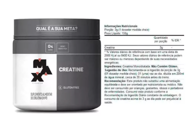 Creatina 300 g - Max Titanium MonoHidratada
