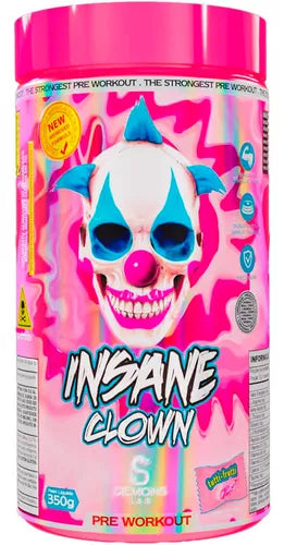 Pré treino Insane Clown 350g Demons Lab Tutti Frutti