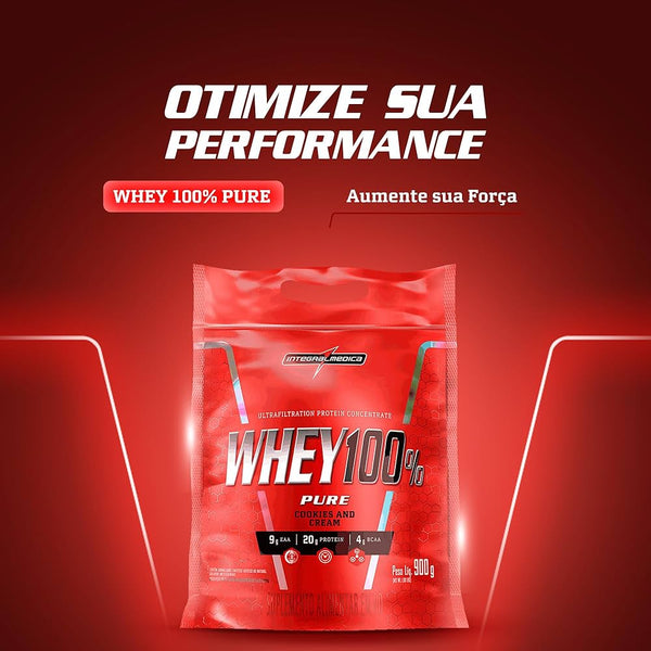 WHEY 100% REFIL 900 GRAMAS
